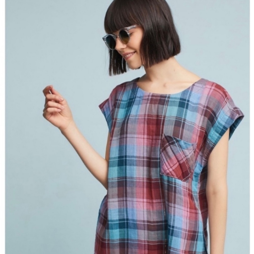 ✨ Anthropologie high low tunic